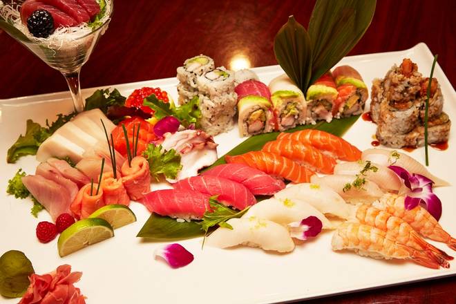 Order Party Platter food online from Kyoto Japanese Steakhouse store, Royal Oak on bringmethat.com