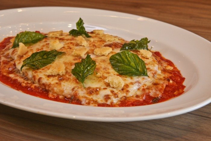 Order Chicken Parmigiana food online from Seniore Pizza store, San Mateo on bringmethat.com