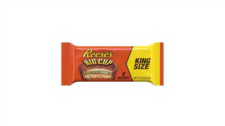 Order Reese's Big Cup King Size Peanut Butter Milk Chocolate Candy Cups food online from Mac On 4th store, Alton on bringmethat.com