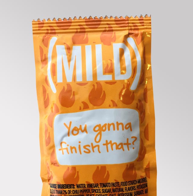 Order Mild Sauce Packet food online from Taco Bell store, Lake Elsinore on bringmethat.com