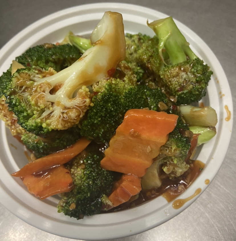 Order 87. Broccoli with Garlic Sauce food online from New Jin Xin store, Brooklyn on bringmethat.com