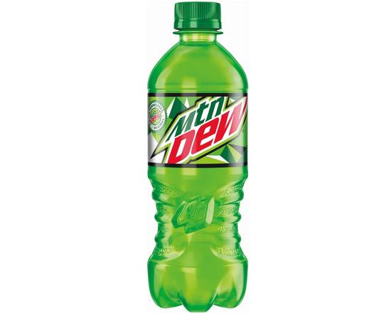 Order Mountain Dew 20oz food online from BAGELS YOUR WAY store, Medford on bringmethat.com