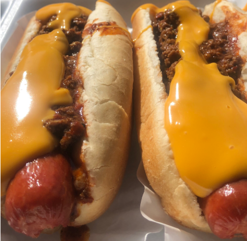 Order 2 Chili Cheese Dogs and Fries food online from Chili Dog Restaurant store, New Rochelle on bringmethat.com