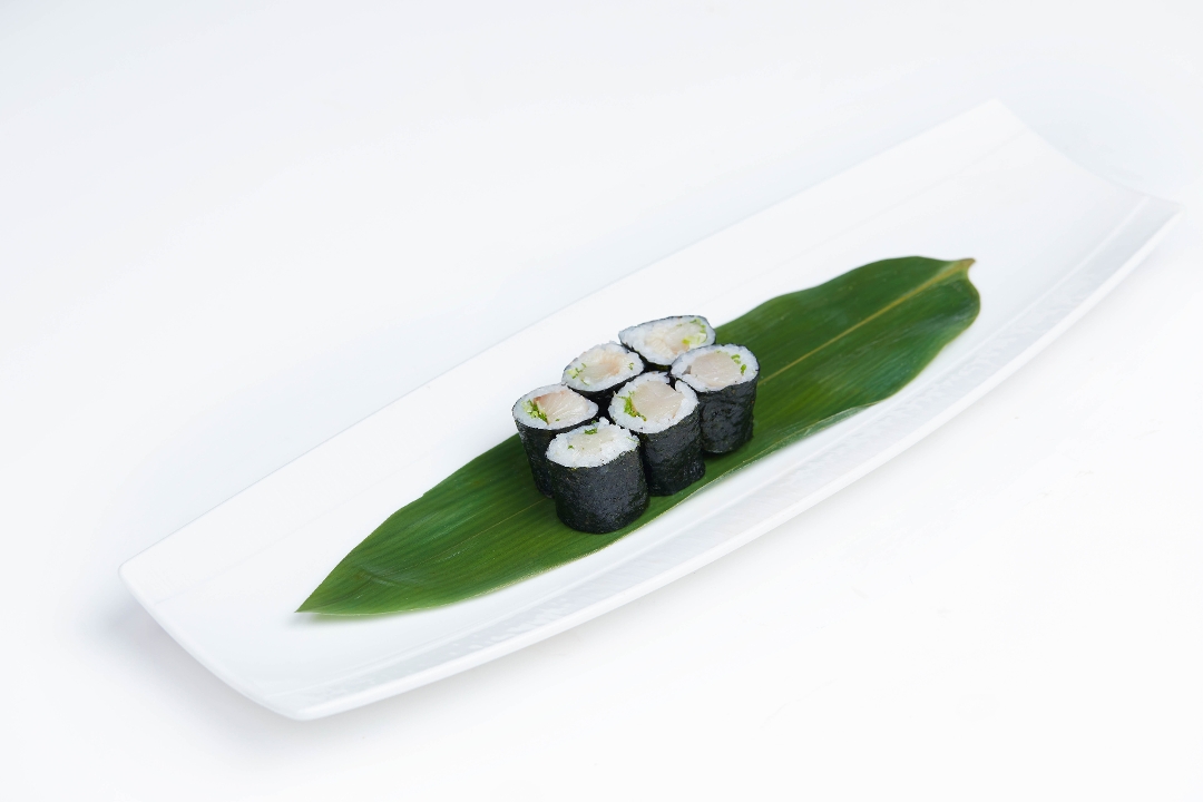 Order Yellowtail Jalapeno Roll food online from MoCA Asian Bistro - Queens store, Forest Hills on bringmethat.com