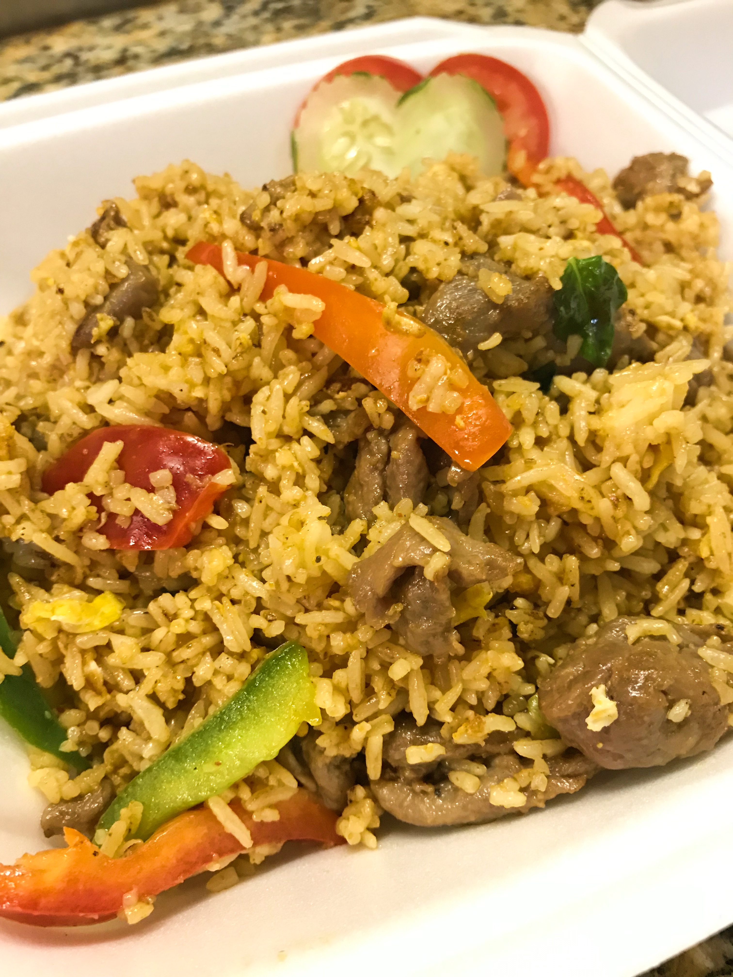 Order Basil Fried Rice food online from Thai Fusion Kitchen store, Folsom on bringmethat.com