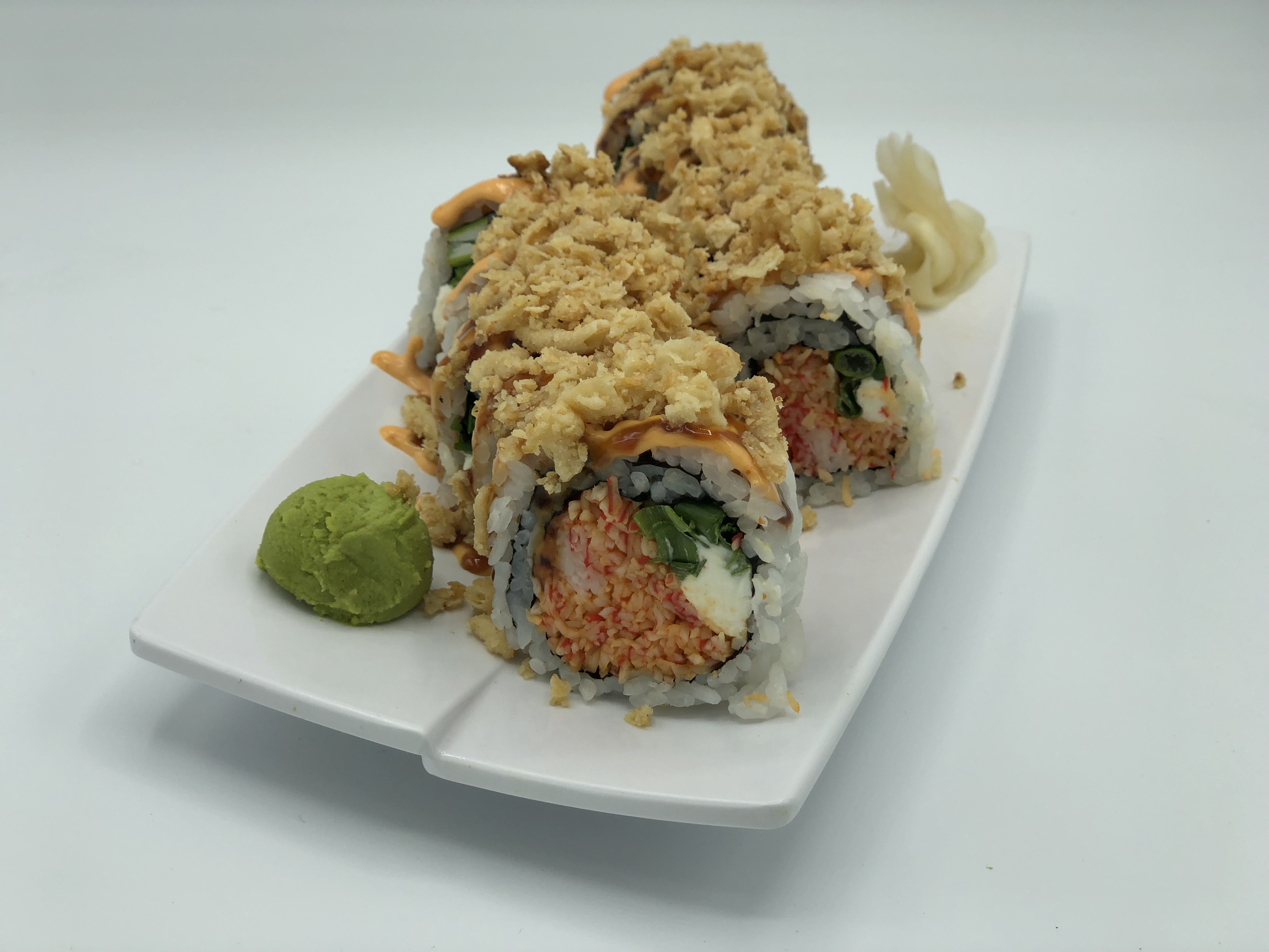 Order Spicy Crab Rangoon Roll food online from Sushi Boss store, Indianapolis on bringmethat.com