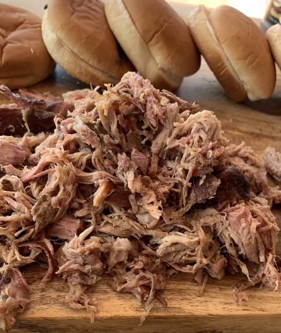 Order 1 lb. Pulled Pork food online from Smothered Bbq store, Tempe on bringmethat.com