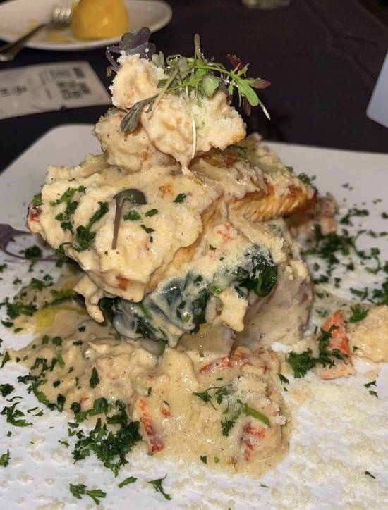 Order Salmon Tower food online from Le Culture Cafe store, Detroit on bringmethat.com