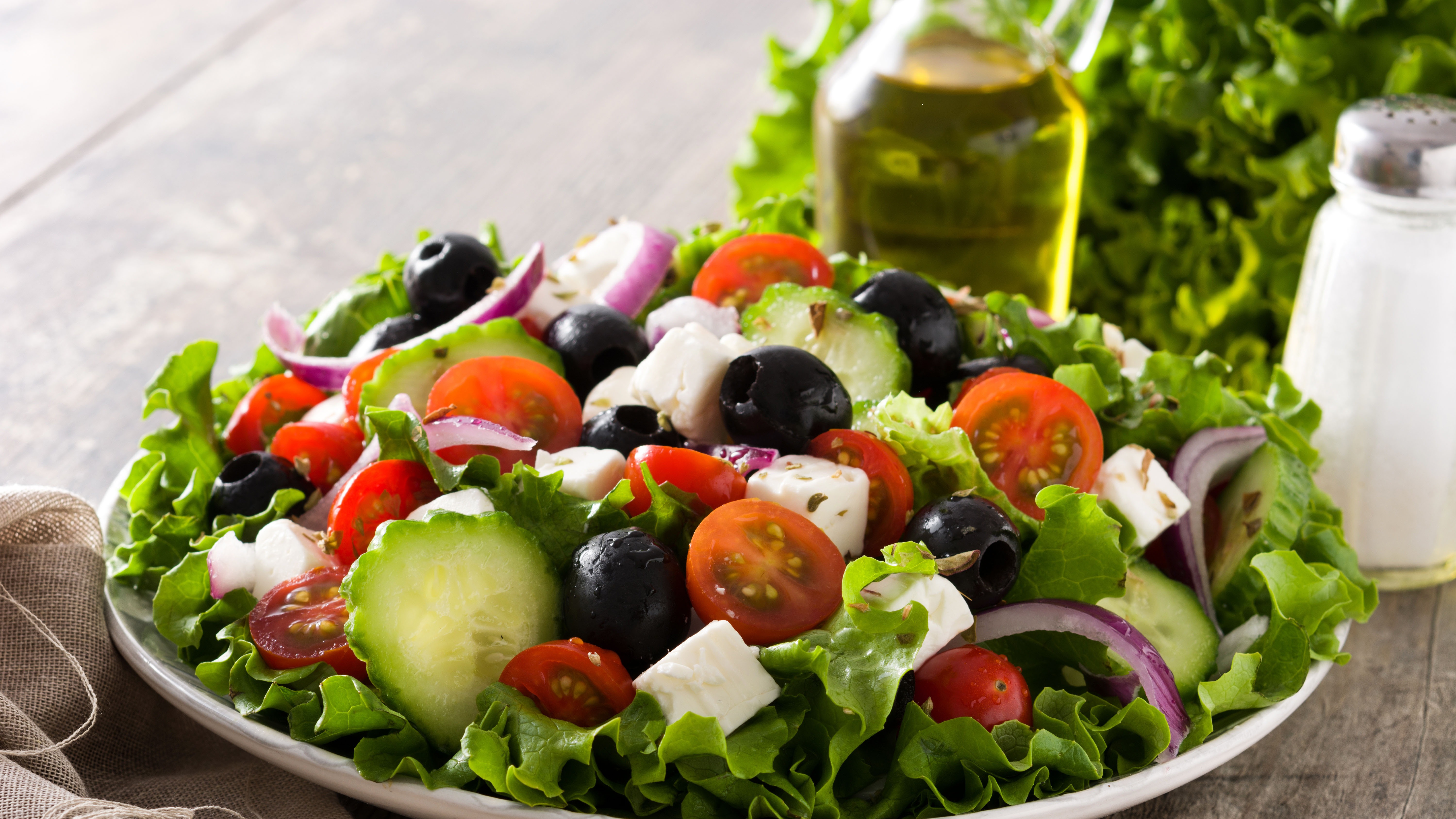Order Greek Salad food online from Nonna Ristorante Italiano store, San Francisco on bringmethat.com