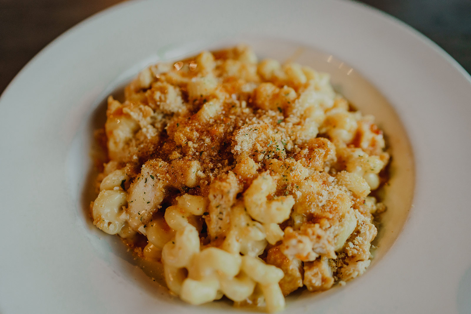 Order Meaty Mac N Cheese food online from Fozzys Bar & Grill store, Loves Park on bringmethat.com