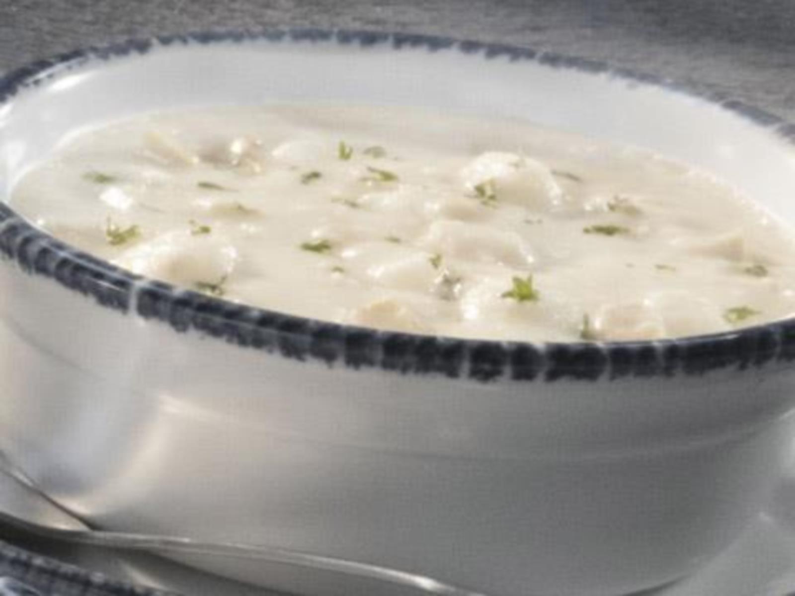Order New England Clam Chowder Cup food online from Red Lobster store, Akron on bringmethat.com
