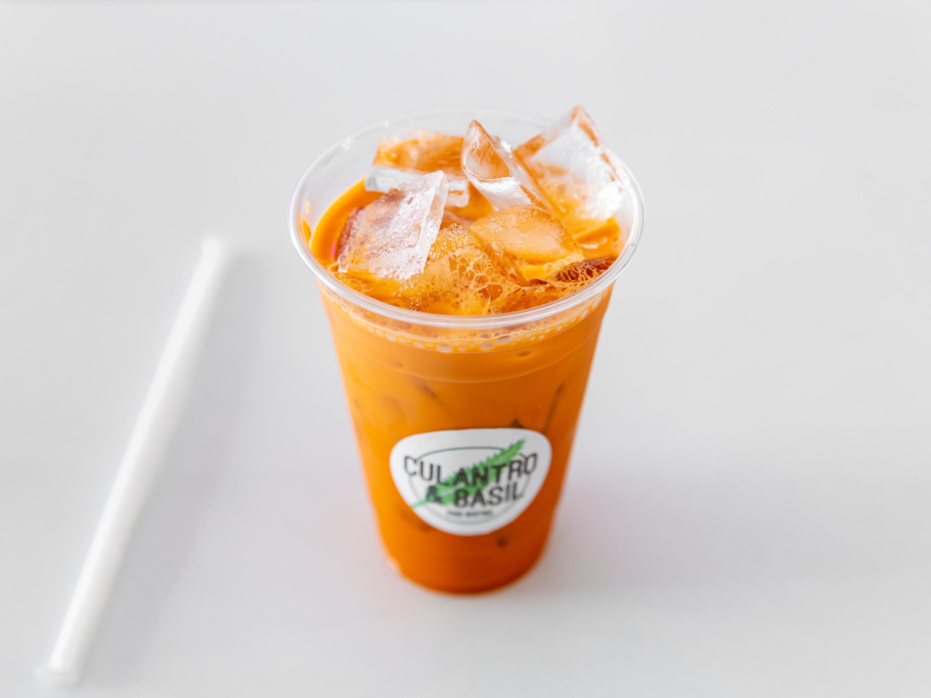 Order Thai Ice Tea food online from Culantro & Basil Pho Bistro store, West Covina on bringmethat.com