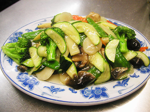 Order Combination Spring Vegetables Saute food online from Rice Bowl store, Chico on bringmethat.com