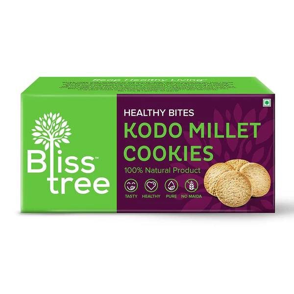 Order BlissTree Kodo Millet Cookies food online from New Rotikaa Foods store, Iselin on bringmethat.com