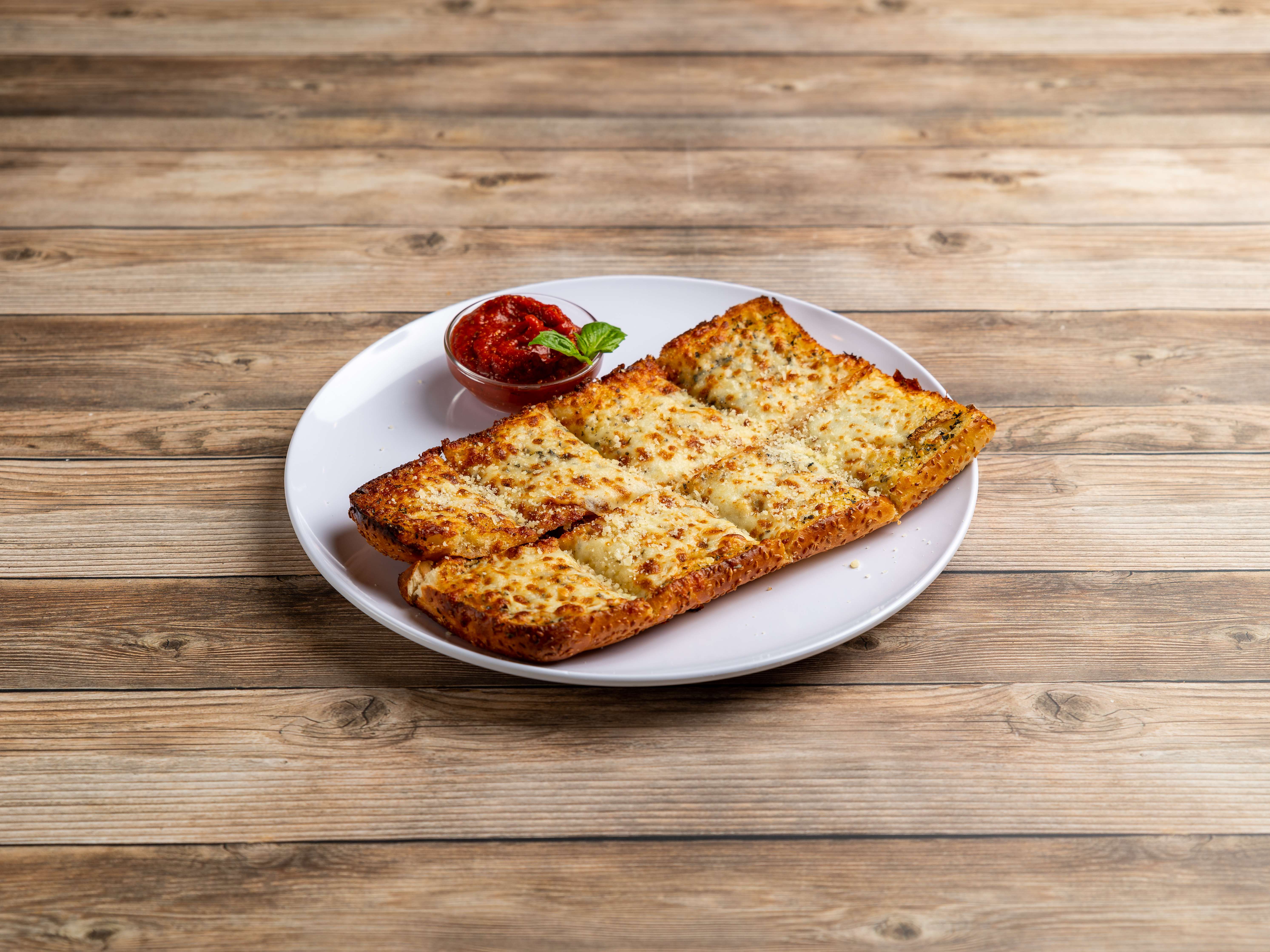 Order Garlic Cheese Bread food online from Fast Pizza store, San Jose on bringmethat.com