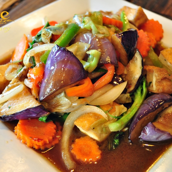 Order Spicy Eggplant food online from Rice Thai Cookery store, Portland on bringmethat.com