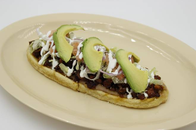 Order Huarache food online from Tacos La Villa store, Kennesaw on bringmethat.com