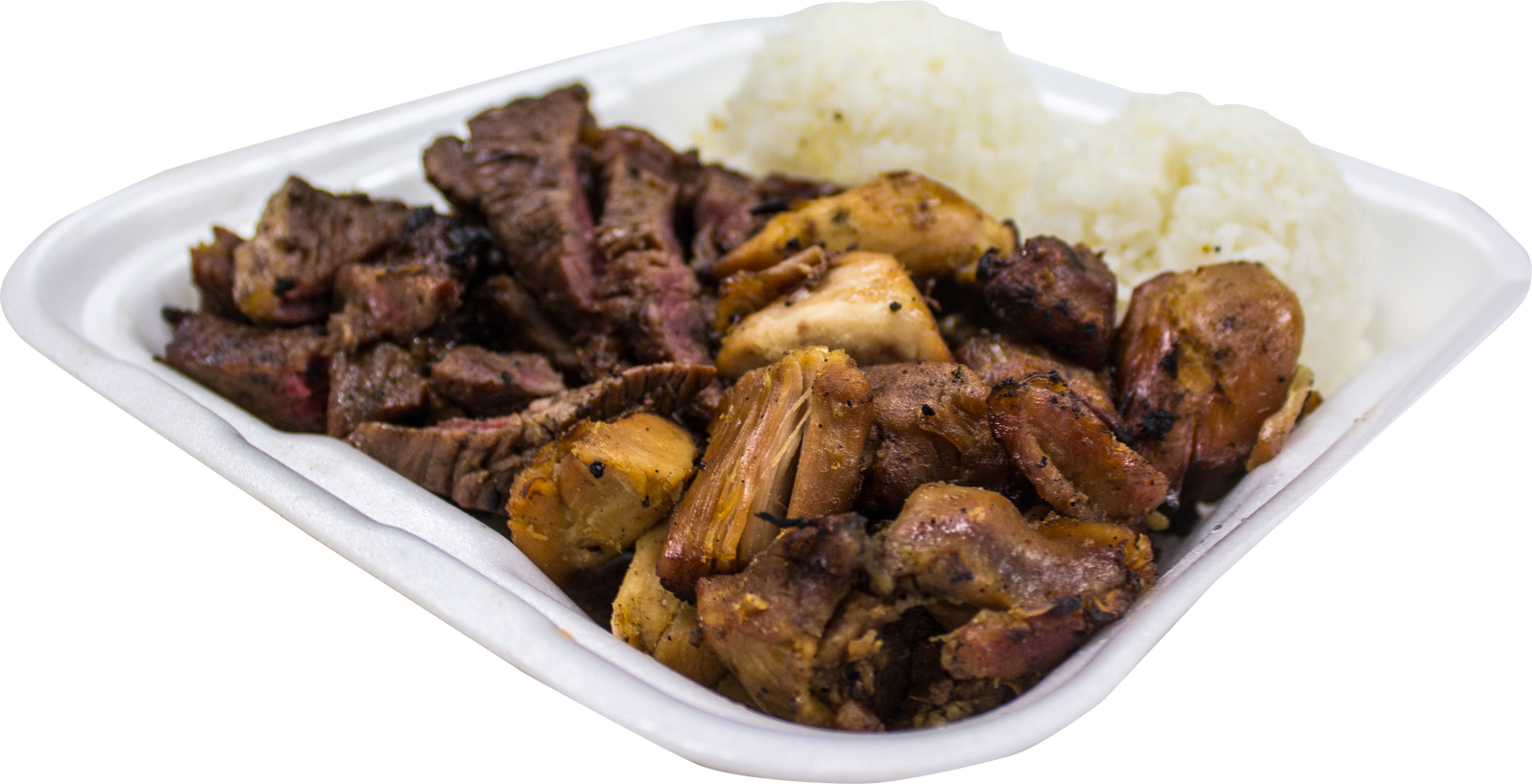 Order 16. Chicken and Beef Mini food online from Sunny Island Bbq store, San Jose on bringmethat.com