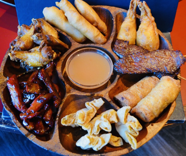 Order Pu Pu Platter for Two 两人宝 food online from Khoo Restaurant store, West Warwick on bringmethat.com