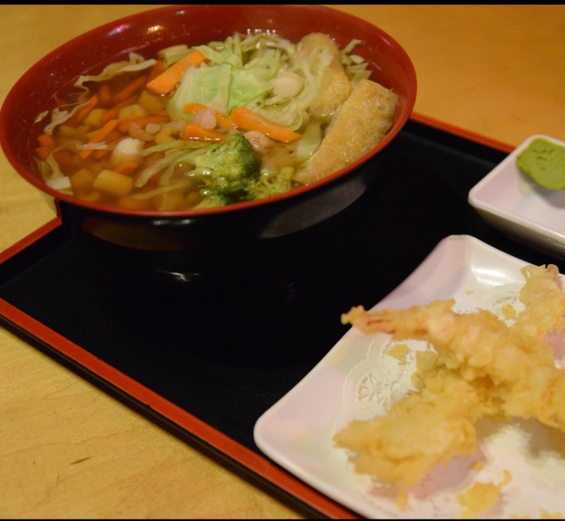 Order Shrimp Tempura Udon food online from Tokyo Roll And Noodle store, Chino Hills on bringmethat.com