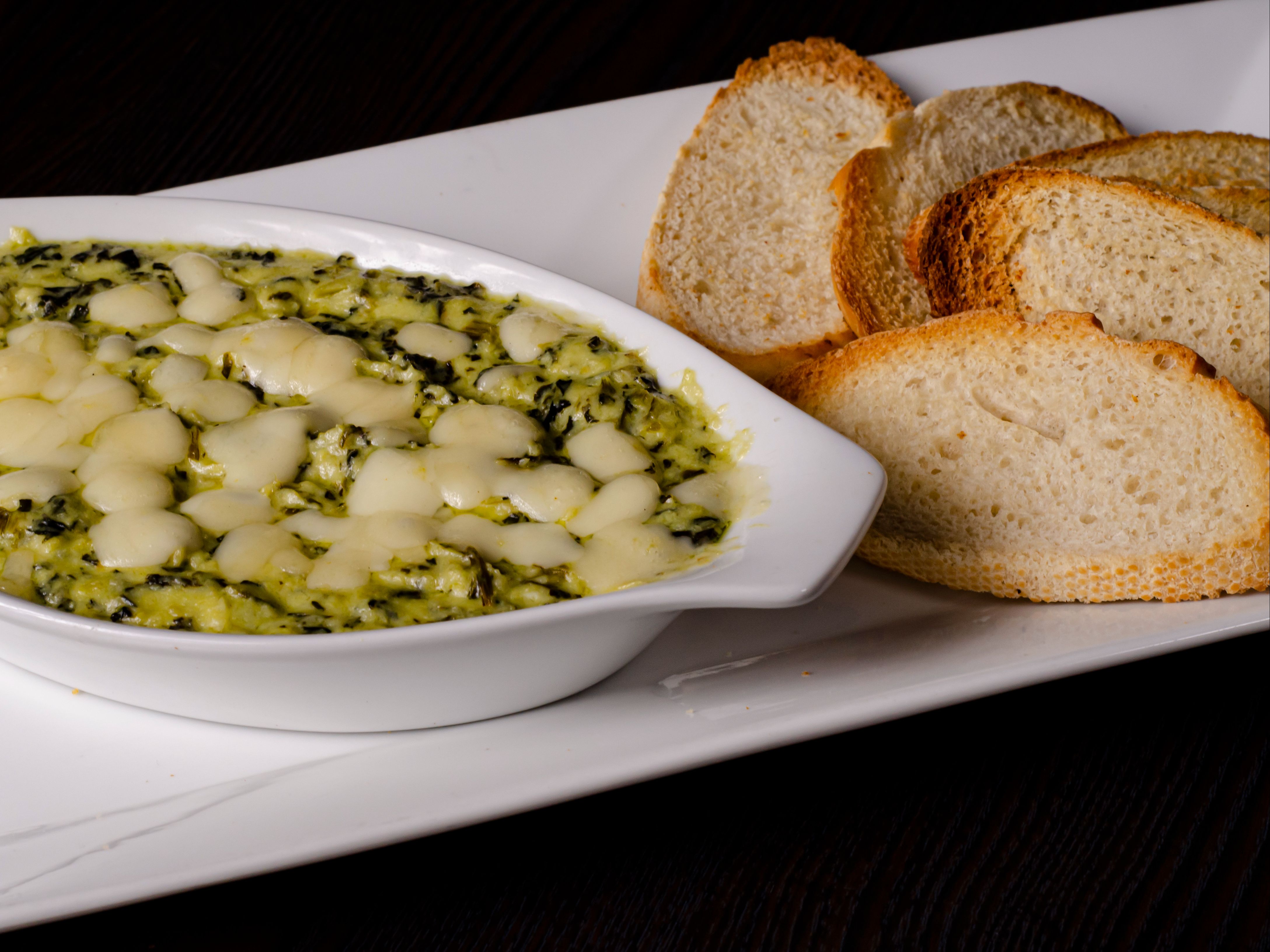 Order Spinach and Artichoke Dip food online from La Papillon store, Lancaster on bringmethat.com