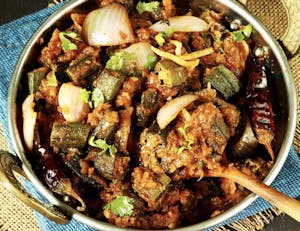 Order Bhindi Masala food online from Oasis Multicuisine store, Baton Rouge on bringmethat.com