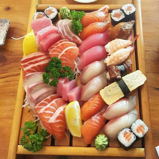 Order Platter B Sushi & Sashimi food online from Style Sushi store, Union on bringmethat.com