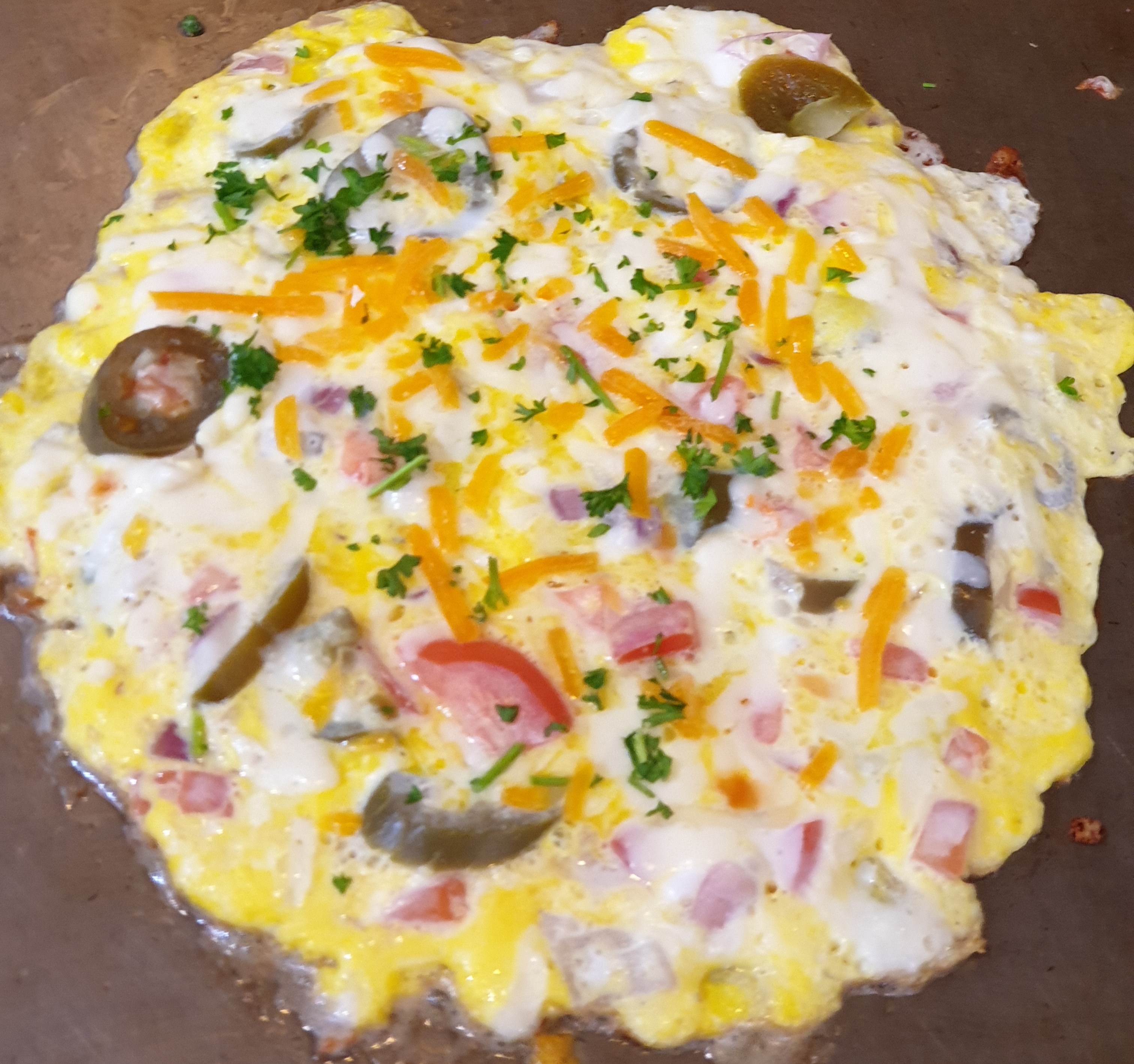 Order 3 Egg Mexican Omelette  food online from Taz Cafe store, New York on bringmethat.com
