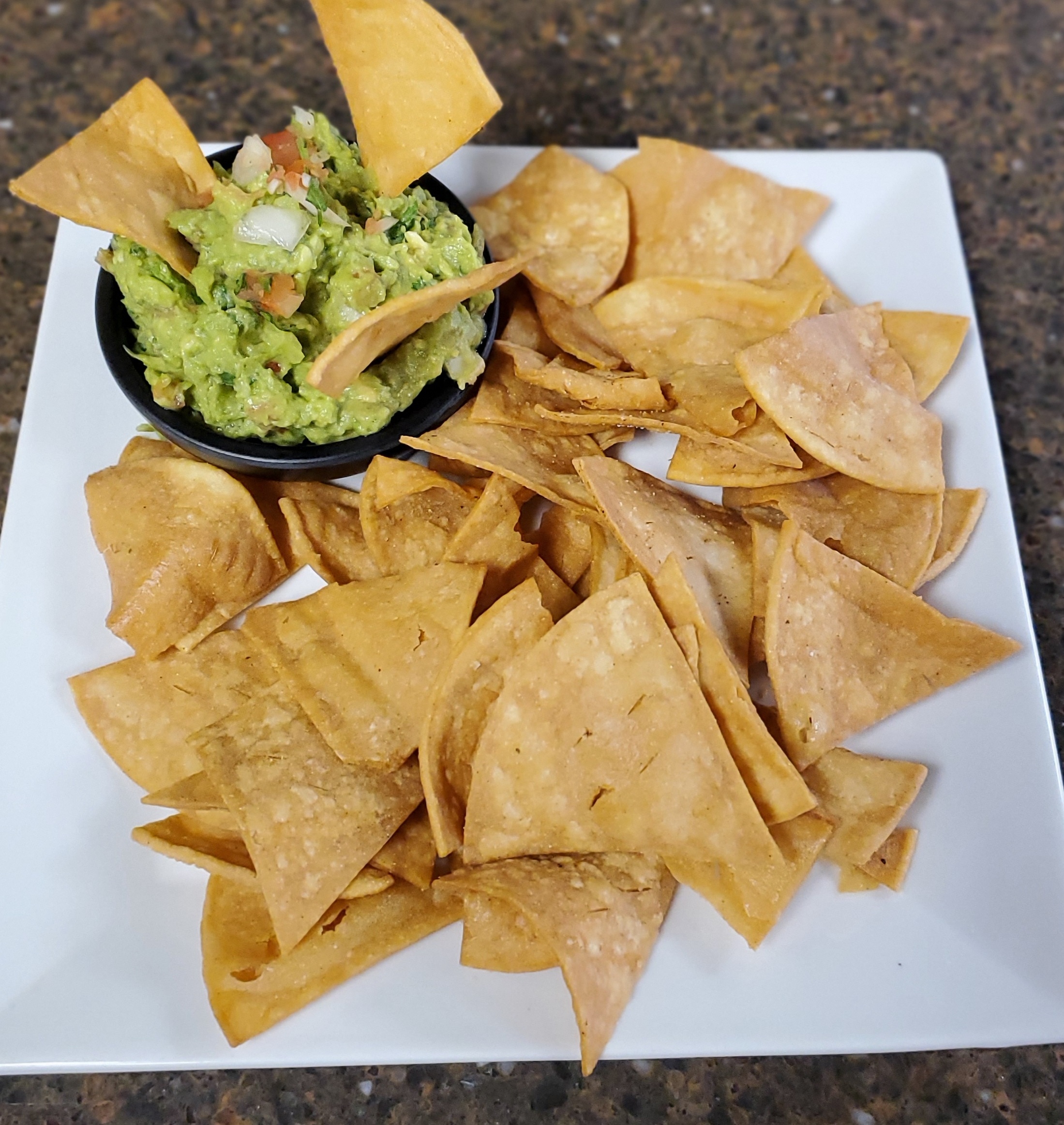 Order Guacamole and Chips food online from The Avocado Mexican Grill store, Runnemede on bringmethat.com