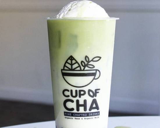 Order Thai Cha Latte (Ice Cream) food online from Cup Of Cha Tea House store, Monrovia on bringmethat.com