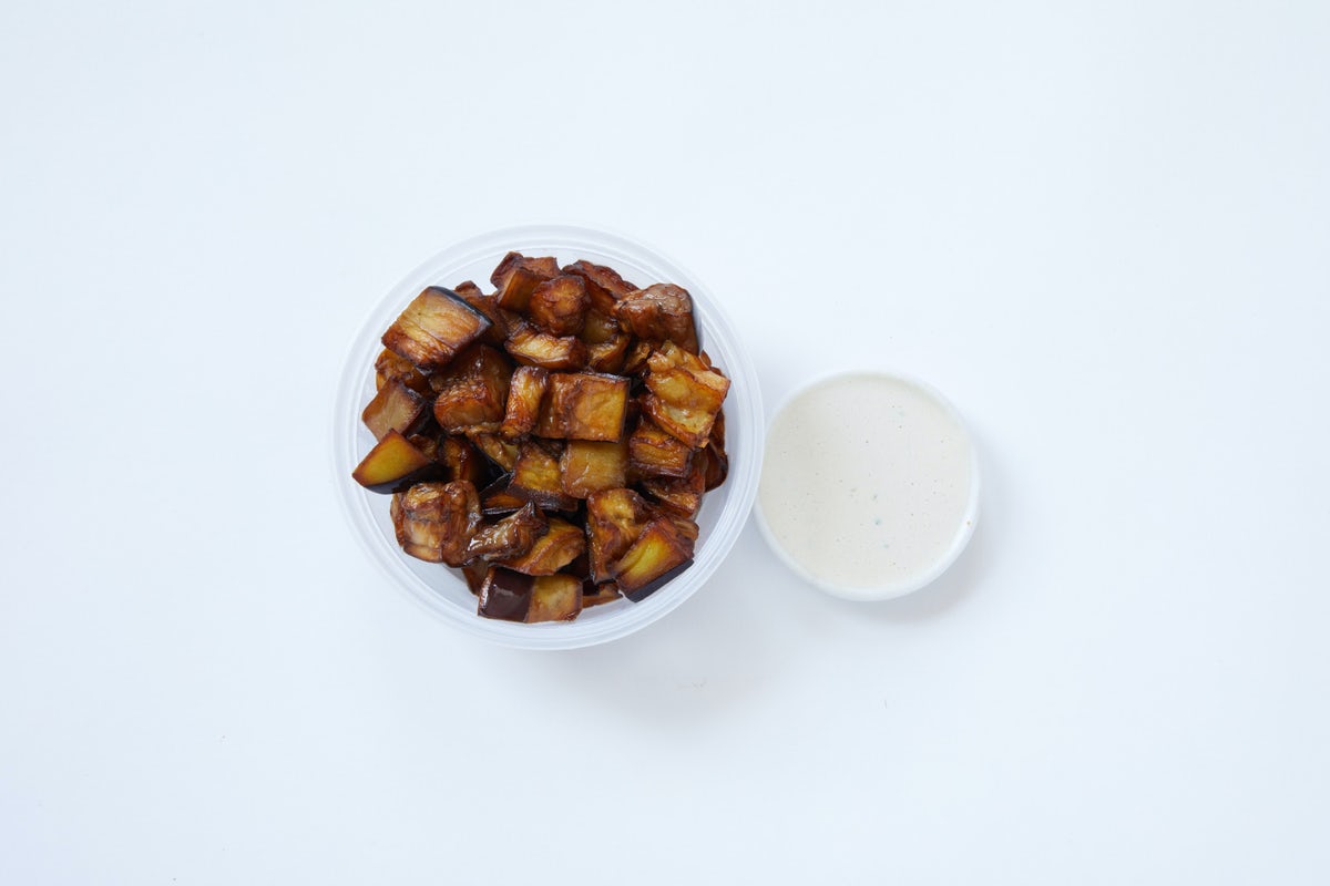 Order FRIED EGGPLANT SIDE food online from Waverly store, New York on bringmethat.com