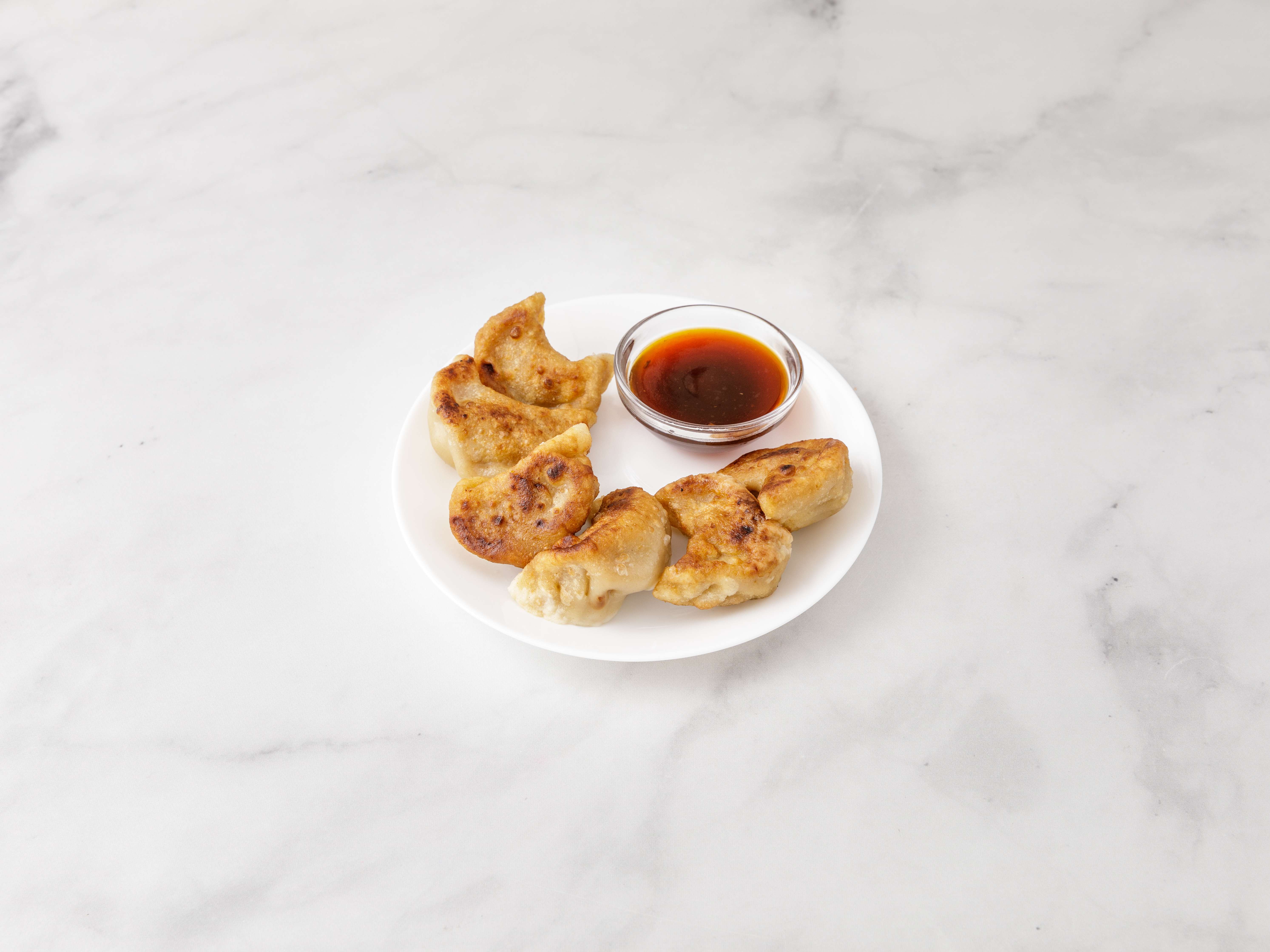 Order Fried Dumplings food online from New Great Wall Chinese Restaurant store, Mount Kisco on bringmethat.com