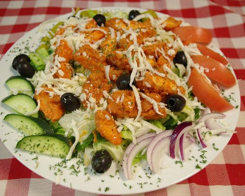 Order Buffalo Chicken Salad food online from Napoli Pizza Whitman store, Whitman on bringmethat.com