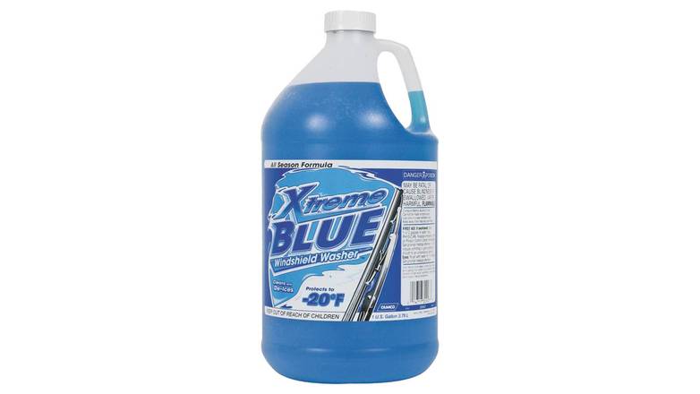 Order Xtreme Blue 30907 Windshield Washer Fluid Clear Blue Liquid- 1 Gal food online from Trumbull Mobil store, Trumbull on bringmethat.com