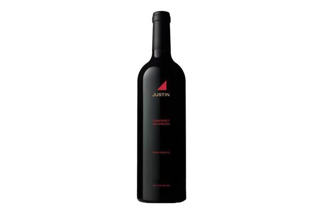 Order Justin - Cabernet Sauvignon - Paso Robles, 750mL (14.5% ABV) food online from Lazy Dog Restaurant & Bar store, Naperville on bringmethat.com