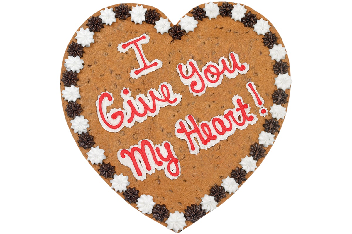 Order I Give You My Heart! - HV2012 food online from Great American Cookies store, Hiram on bringmethat.com