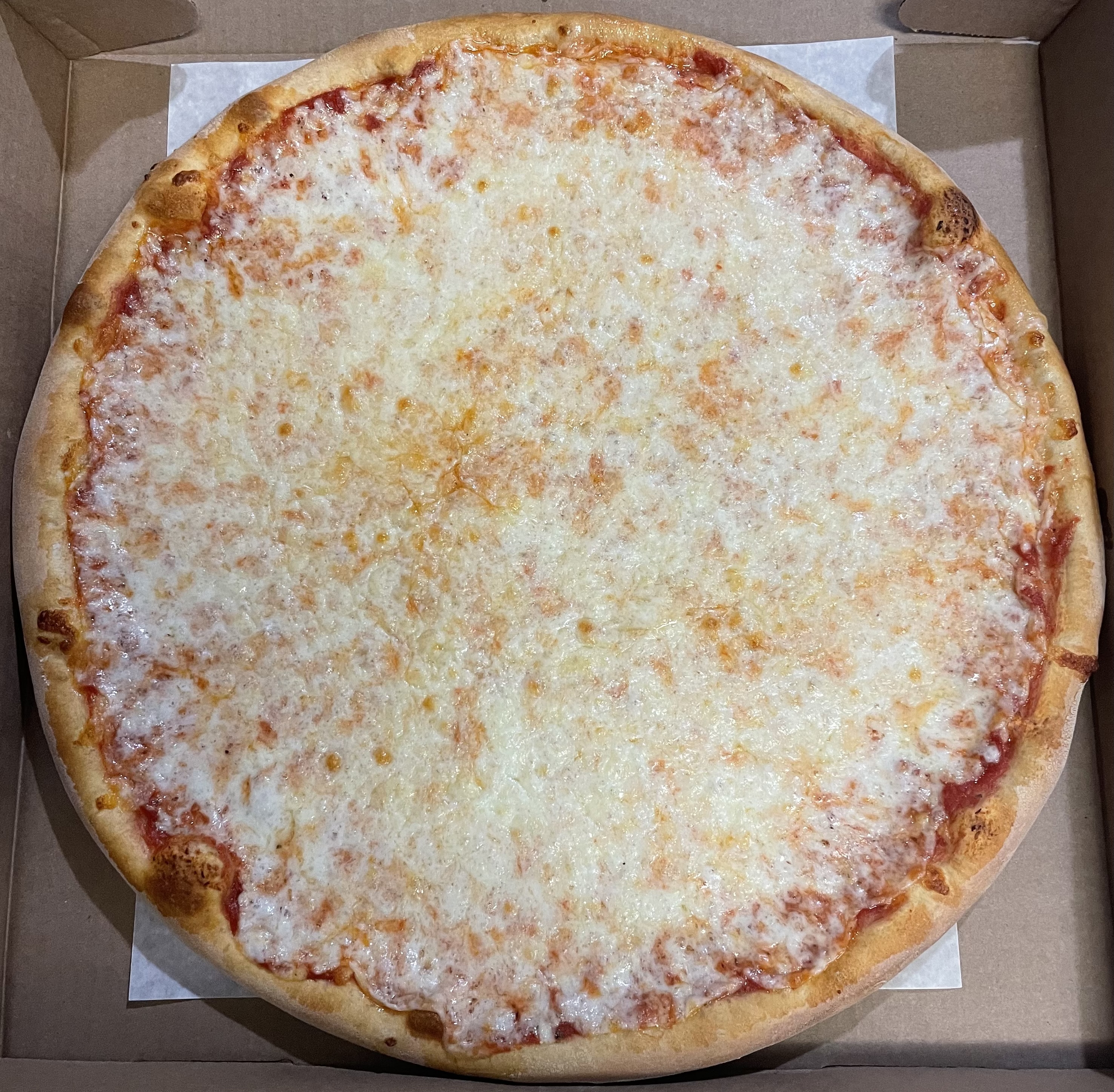 Order Cheese pizza  food online from Prospero Pizza store, New Castle on bringmethat.com