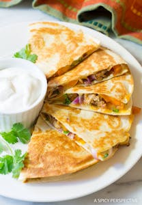 Order Chicken Quesadilla  food online from Leo Coney Island store, Shelby Charter Township on bringmethat.com