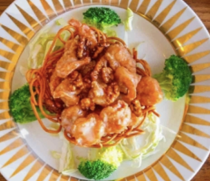 Order 29. Honey Walnut Shrimp food online from Dragon Chinese Mongolian Bbq store, Compton on bringmethat.com
