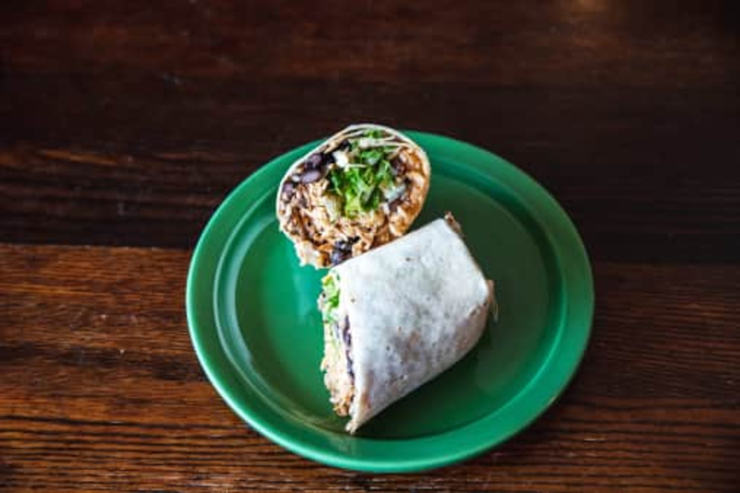 Order Chicken Burrito food online from La Veracruzana Mexican Restaurant store, Northampton on bringmethat.com