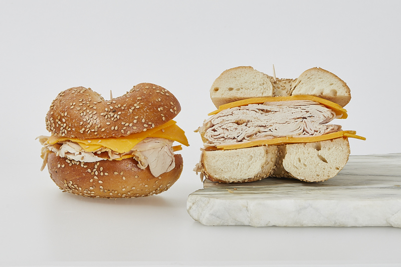Order Home-Made Roast Turkey Sandwich food online from Murray's Bagels store, New York on bringmethat.com