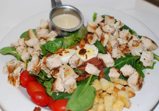 Order Super Club Salad with Chicken food online from Poor Richard's Restaurant store, Gainesville on bringmethat.com
