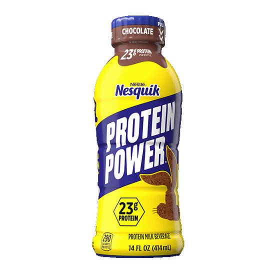 Order Nesquik Protein Chocolate 14oz food online from Casey's store, Lawrence on bringmethat.com