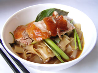 Order Roast Duck Flat Rice Noodle Soup food online from Authentic Chinese store, San Antonio on bringmethat.com