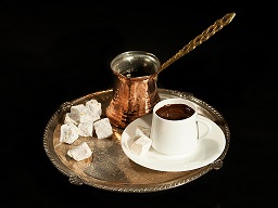 Order Turkish Coffee food online from Shahrazad Hookah Lounge & Coffee store, Raleigh on bringmethat.com