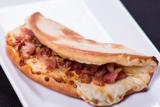 Order Bacon Cheese Pita food online from Eurogyro store, Canton on bringmethat.com