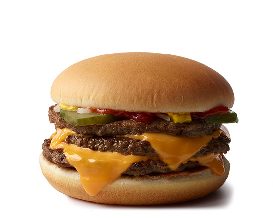 Order Triple Cheeseburger food online from Mcdonald'S® store, Oak Brook on bringmethat.com