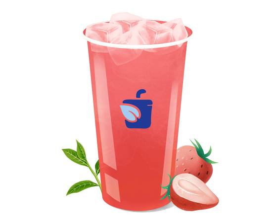 Order Strawberry Jasmine Tea food online from @Boba store, Sea Cliff on bringmethat.com