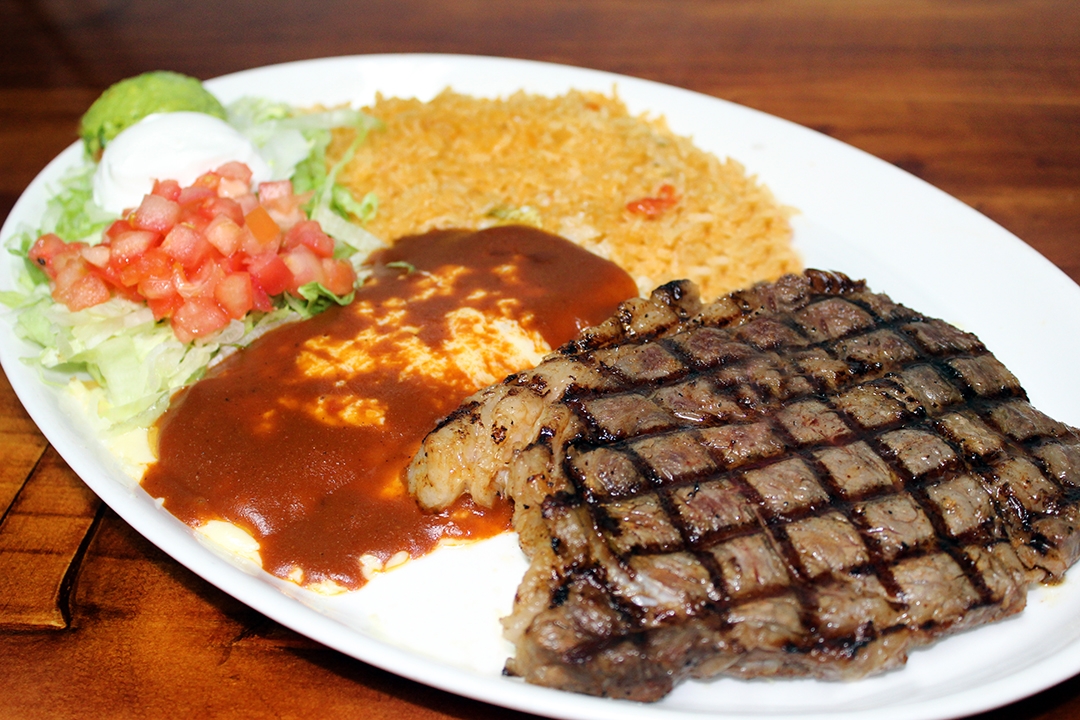 Order Carne Tampiqueno food online from Tito Mexican Restaurant store, Spring Hill on bringmethat.com
