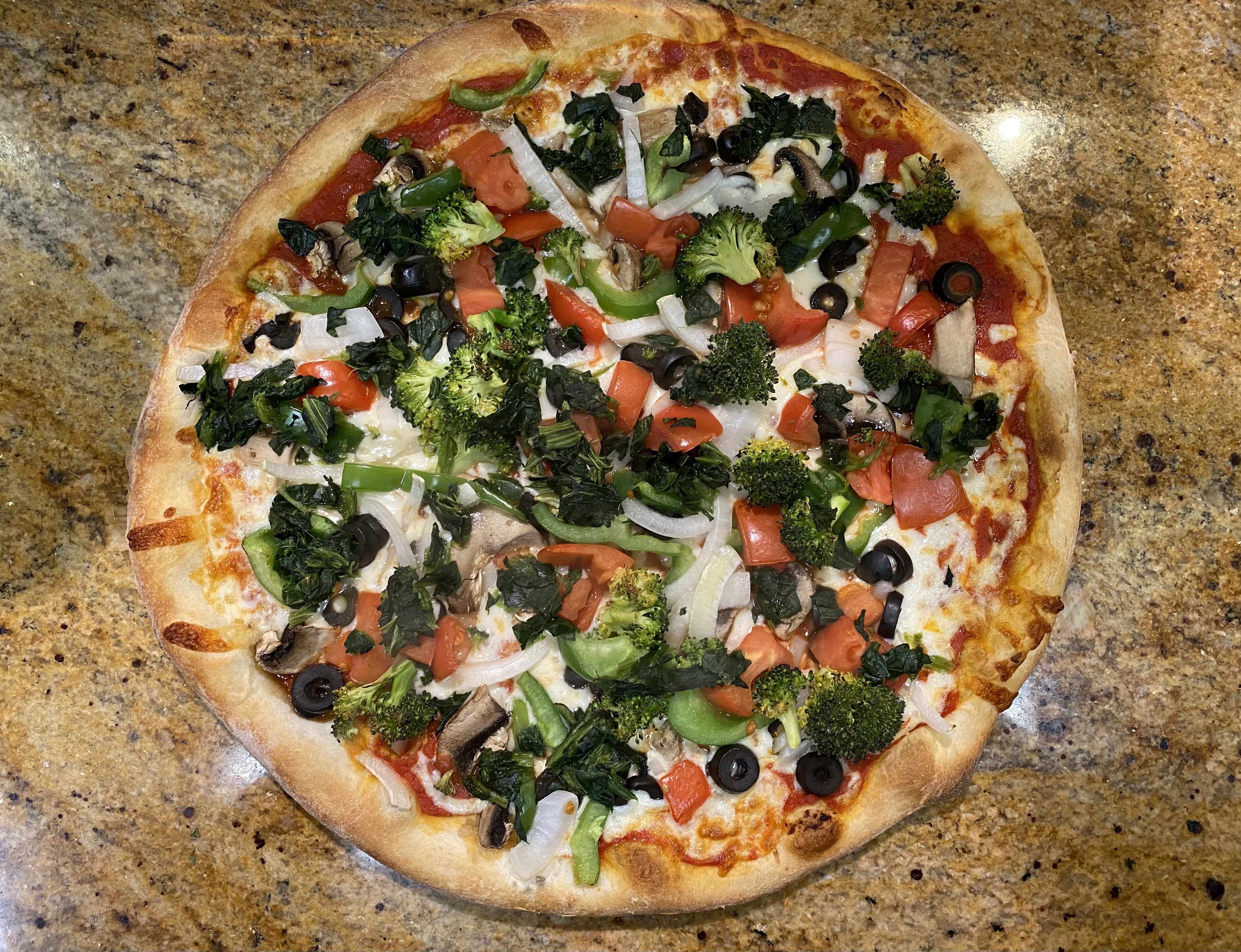 Order Veggie Lovers' Pizza food online from Two Cousins Pizza and Italian Restaurant store, Lancaster on bringmethat.com